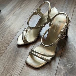 Open Edit - Women’s Dress Shoe - Gold - Size 5